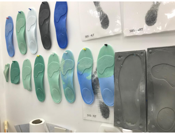 Custom made Foam insoles